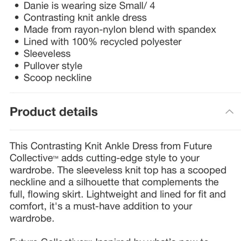 Chic Black and Cream Midi Dress - Picture 9 of 10